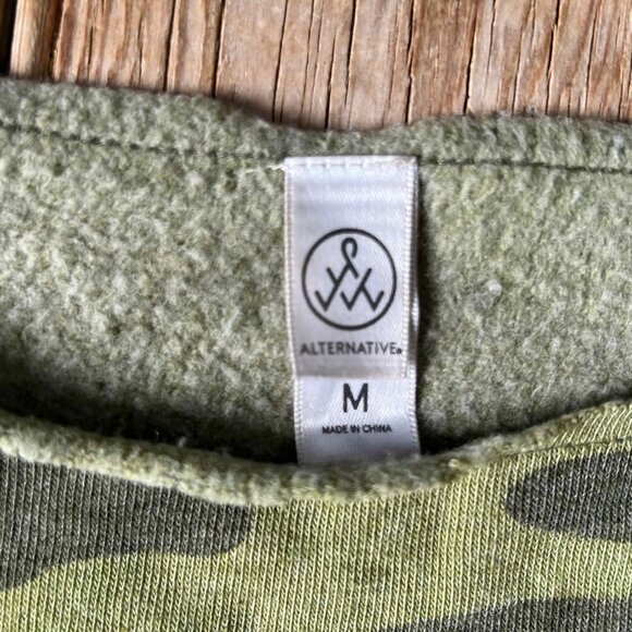 Alternative Camouflage Sweatshirt Women's Medium Pullover - Picture 4 of 8